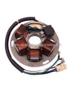 Stator alternateur PIAGGIO VESPA PX 30 ANNI 125 (2007-2008) - Marque : BCR - Référence d'origine : 217866 - 497652
