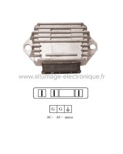 Régulateur PIAGGIO VESPA PK XL 125 (1986-1989) - Marque : BCR - Référence d'origine : 1616395
