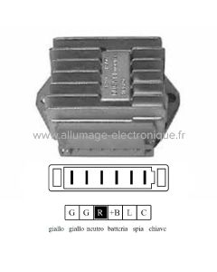 Régulateur CAGIVA SUPERCITY 125 (1997-1999) - Marque : DUCATI ENERGIA - Référence d'origine : 800042274