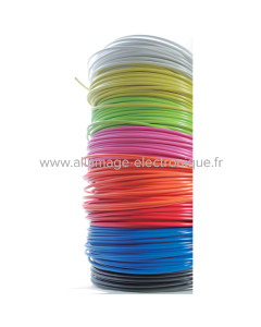 Gaine de câble de frein en téflon - 30 m, d. 5 mm, orange