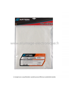 ARTEIN Feuille de laine de roche en fibre de silice 320x500mm épaisseur 6,00 mm