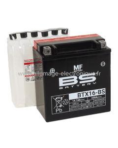Batterie BS MF BTX16-BS