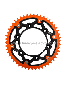Pignon arrière 897 - 52 X-RACE Orange-Noir