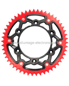 Pignon arrière 2158-50 X-RACE Rouge-Noir