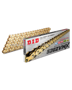 CHAÎNE DID 520 ZVM-X GOLD ZB 112