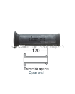 DOMINO Poignées Turismo noir/anthracite