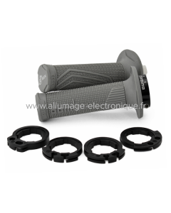 DOMINO Poignées D-lock gris avec virole D10046C5200A9-0 - Gris