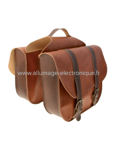 Sac rack BISACCIA ECOPELLE - brun