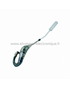 Pot d’échappement soudé Evok Iron Pipe avec silencieux Shorty en Aluminium et Inox pour Derbi DRD 50 06-21