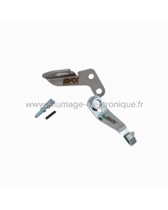 Kit Evok plaque de support du câble+levier d'embrayage long Vespa 50-90-125- Prim.-ET3-Pk -PK XL- FL-HP