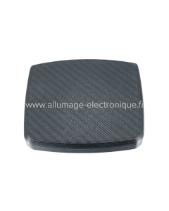 Couvercle Bouchon compteur kilométrique Trame Carbone EVOK Piaggio Vespa 50cc Special 123678