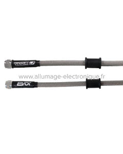 DURITE DE FREIN 1300 MM + RACCORD TOURNANT 1/8 BSP– TRANSPARENT