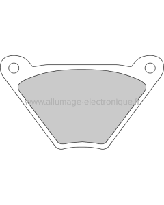 Ferodo Plaquettes de Frein Platine Route FDB185P