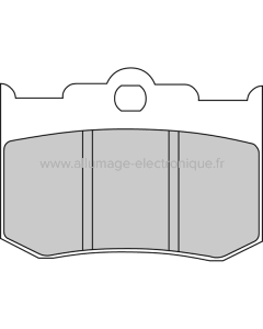 Ferodo Plaquettes de Frein Platine Route FDB2041P