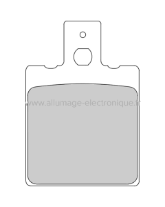 Ferodo Plaquettes de Frein Platine Route FDB207P