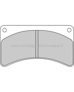 Ferodo Plaquettes de Frein Platine Route FDB2091P