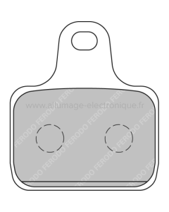 Plaquettes de frein Ferodo Sinter Racing FDB2166XRAC