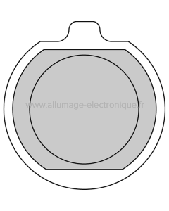 Ferodo Plaquettes de Frein Platine Route FDB220P