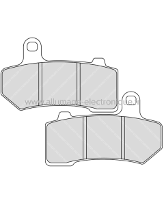 Ferodo Plaquettes de Frein Platine Route FDB2210P