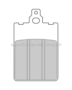 Ferodo Plaquettes de Frein Platine Route FDB698P