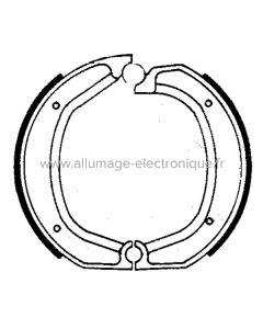 Mâchoires de frein FERODO FSB700