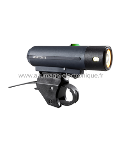 Feu avant de guidon STREET F-500 (500 lumens) - noir
