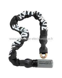 Antivol à chaîne intégré KRYPTOLOK SERIE 2 - 120 cm, noir argent