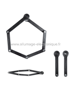 Antivol pliable KEEPER 510 - noir