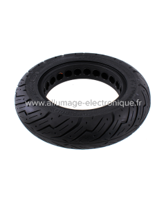 Pneu scooter électrique - 10 x 2,5 - 60/70-6,5, noir, solide