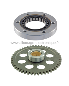 Roue et pignon de démarrage RMS Mbk/Yamaha 250-300cc