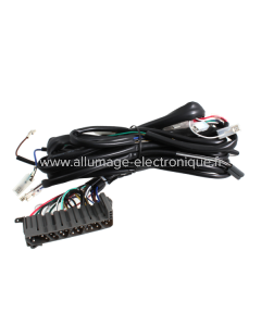 Installation électrique RMS Classic Piaggio Vespa Px 125-150-200cc c/avv. elet. fiche ronde à 4 fils sur stator