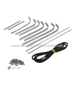 Kit patins RMS Classic Floor Piaggio Vespa 125(V30-V33)