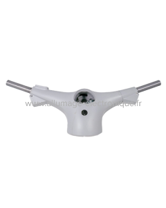 Corps de guidon 4 vitesses RMS Classic Piaggio Vespa 125 ET3   - Avec boîte de vitesses et tube d'accélérateur