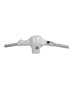 Corps de guidon 4 vitesses RMS Classic Piaggio Vespa 50 SS-90 SS    - Avec boîte de vitesses et tube d'accélérateur