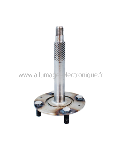 Axe de roue avant, pour Vespa 8 jante fermée, RMS Classic Piaggio Vespa 125 V1-33-VM-VN-VNA-VNB1-2-150 VL-VB1T-T2-T3-VBA-VBB 002883-17436 - Prisonniers M8 x 16 mm