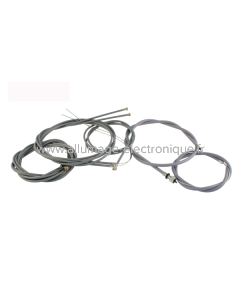 Kit câbles de transmission RMS Classic téflon spécial Piaggio Vespa 50cc