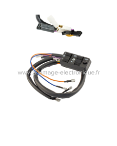 Interrupteur d'éclairage RMS Classic Piaggio Vespa Pk 125 XL-ETS Px 125-150-200cc 217898 - Adaptable aussi Vespa PX80-200E Luxe-'98-MY-'11