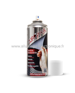 Wrapper Bombe de peinture amovible Pure White Mat 400ml