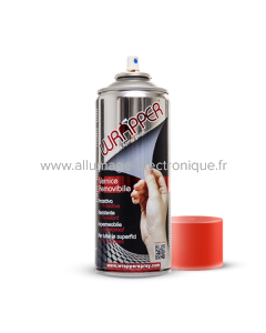 Wrapper Peinture Aérosol Aérosol Rouge Fluo 400ml