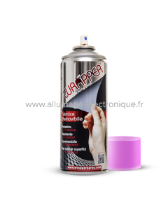 Wrapper Aérosol de peinture amovible Fluo Fuxia 400ml