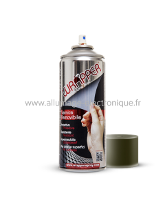 Wrapper Bombe de peinture amovible Gris Vert 400ml